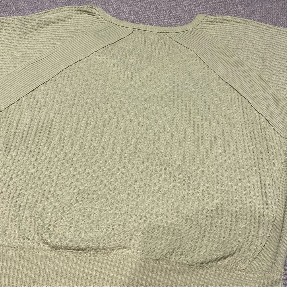 Free People We the Free Santa Clara Thermal in Pear (XS) - Picture 6 of 6